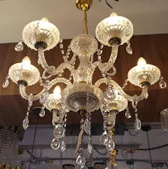 Luxury Multi-Tier Crystal Chandelier Chandeliers Desk and Decor 