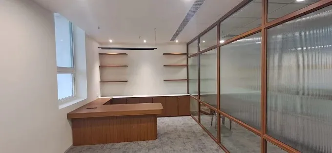 Open-Plan Office Workstation Floor Modern Office Designs Desk and Decor 