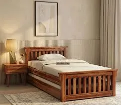 Premium Wooden Single Bed Installation Single Beds Desk and Decor 