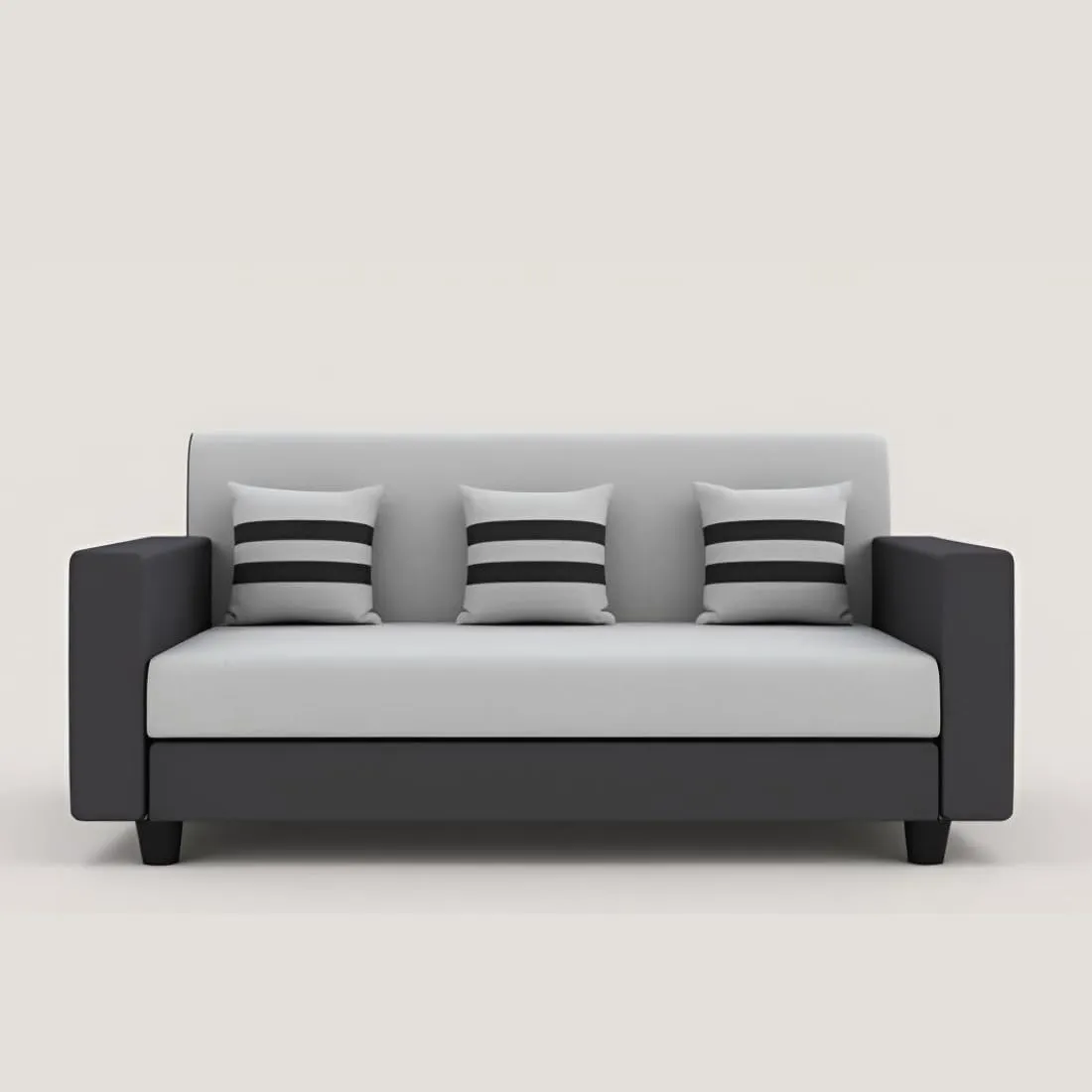 Furniture 3 Seater Fabric Sofa Set for Living Room 3 Seater Sofas Desk and Decor 