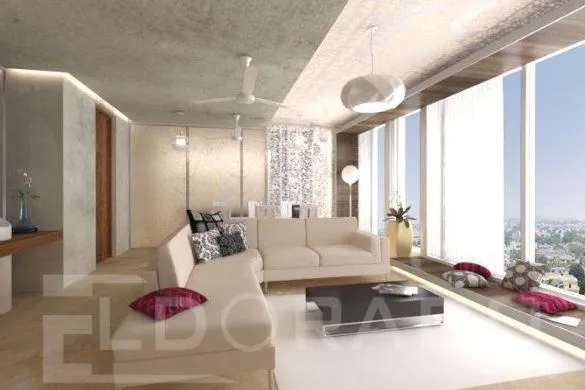 Open-Plan Living & Dining Room Modern Living Room Designs Desk and Decor 