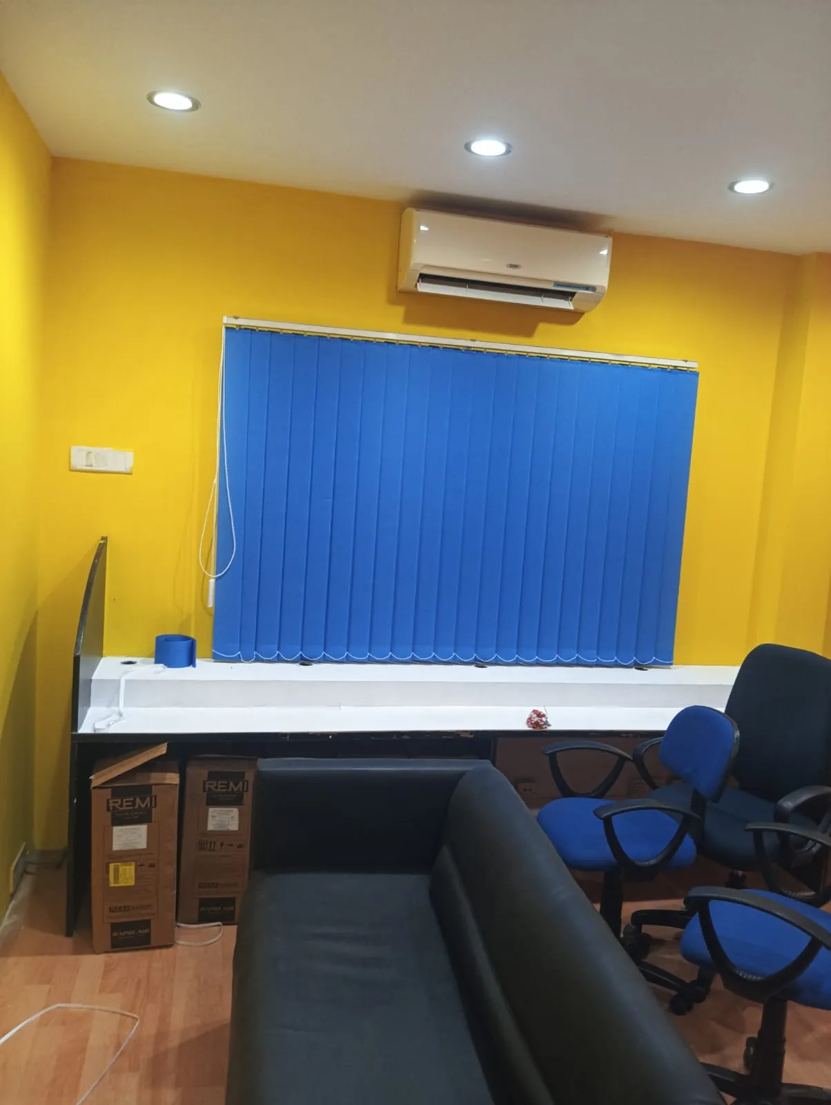 Vertical  Blinds Curtains & Drapes Desk and Decor 