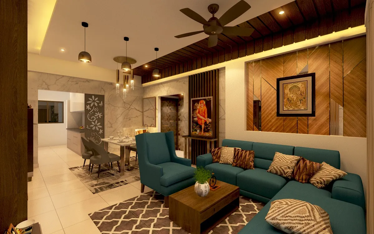 Living Room with TV Feature Wall Modern Living Room Designs Desk and Decor 