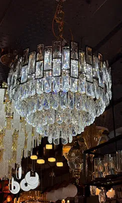 Luxury Multi-Tier Crystal Chandelier Chandeliers Desk and Decor 