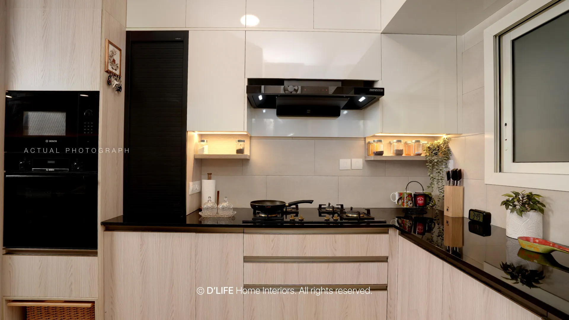 Modular Kitchen with Breakfast Counter Modular Kitchen Desk and Decor 