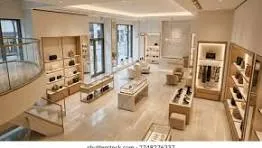 FashionHub Retail Interior Setup Clothing Store Designs Desk and Decor 