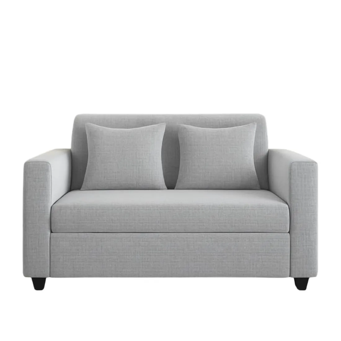 Furniture 2 Seater Fabric Sofa for Living Room & Home 2 Seater Sofas Desk and Decor 