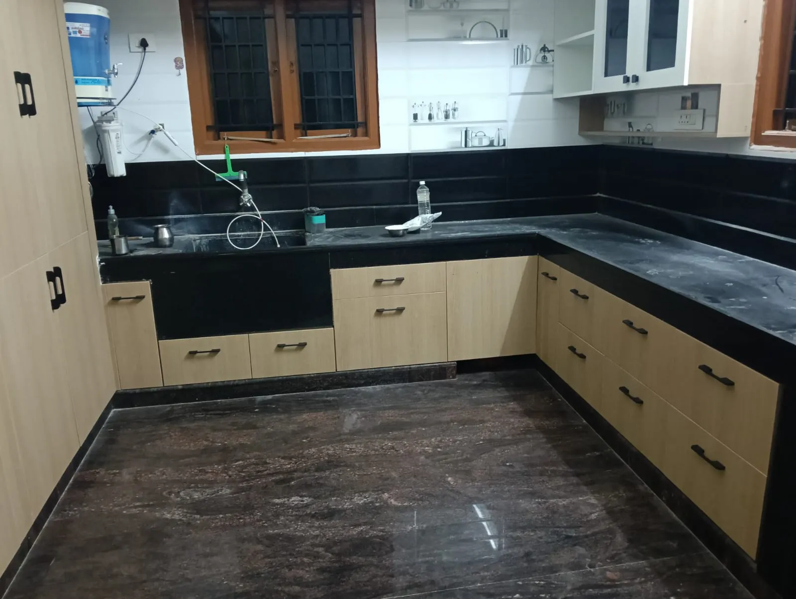Modular kitchen Base Cabinets Desk and Decor 