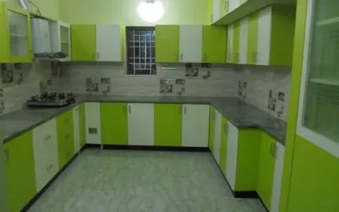 Vibrant Orange Modular Kitchen Modular Kitchen Desk and Decor 
