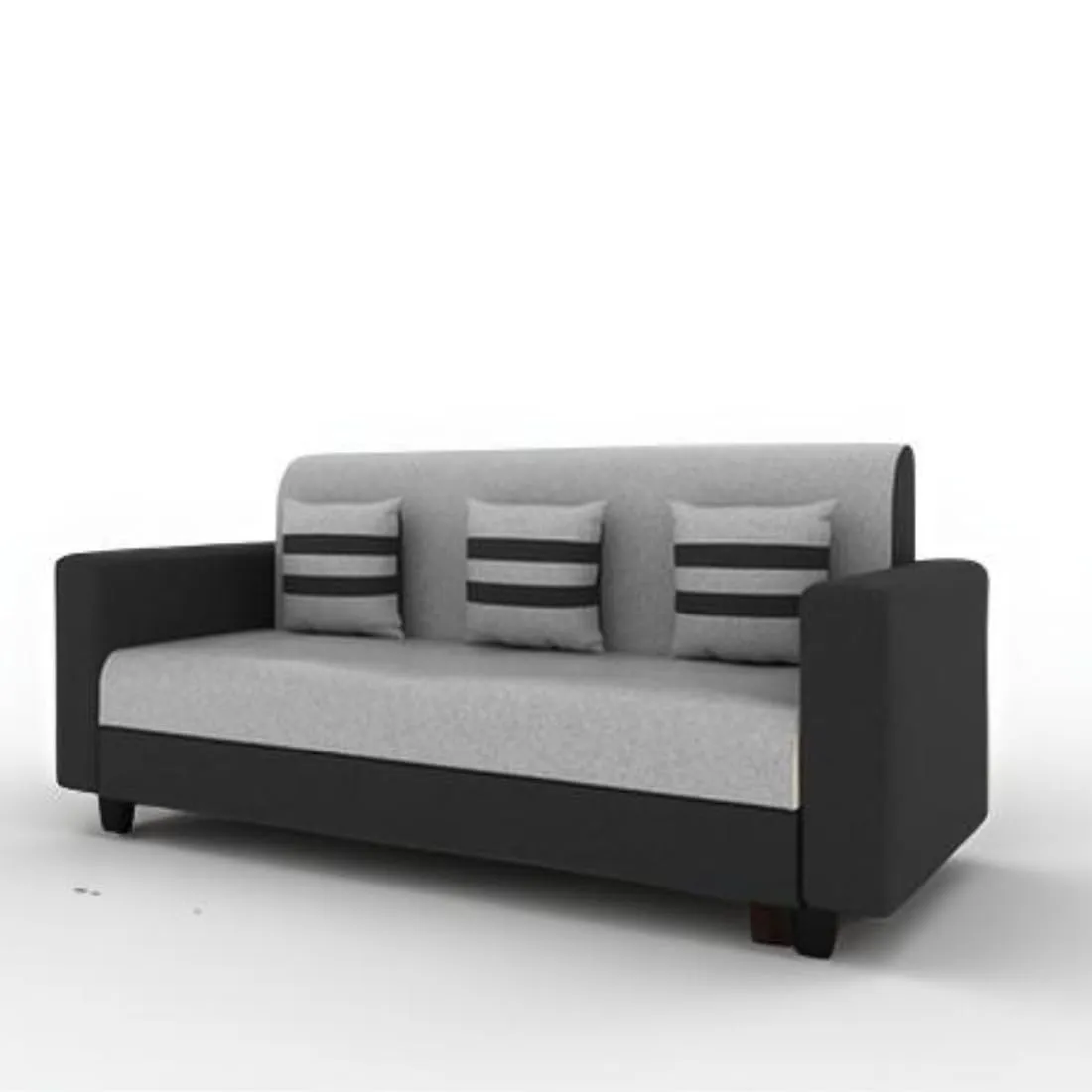 Furniture 3 Seater Fabric Sofa Set for Living Room 3 Seater Sofas Desk and Decor 