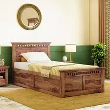 Premium Wooden Single Bed Installation Single Beds Desk and Decor 