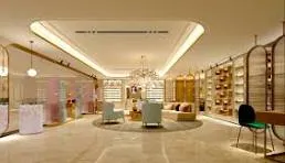 FashionHub Retail Interior Setup Clothing Store Designs Desk and Decor 