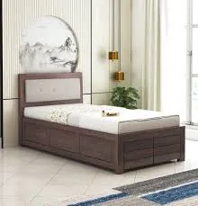 Premium Wooden Single Bed Installation Single Beds Desk and Decor 