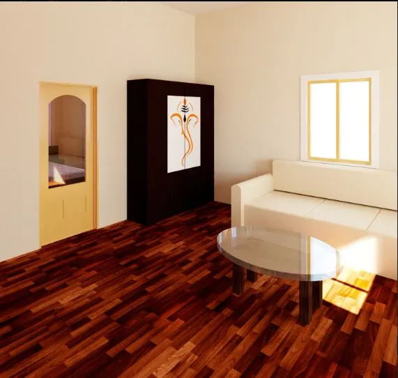 Simple Living Room (Concept Render) with Small Living Room Designs at Deskanddecor