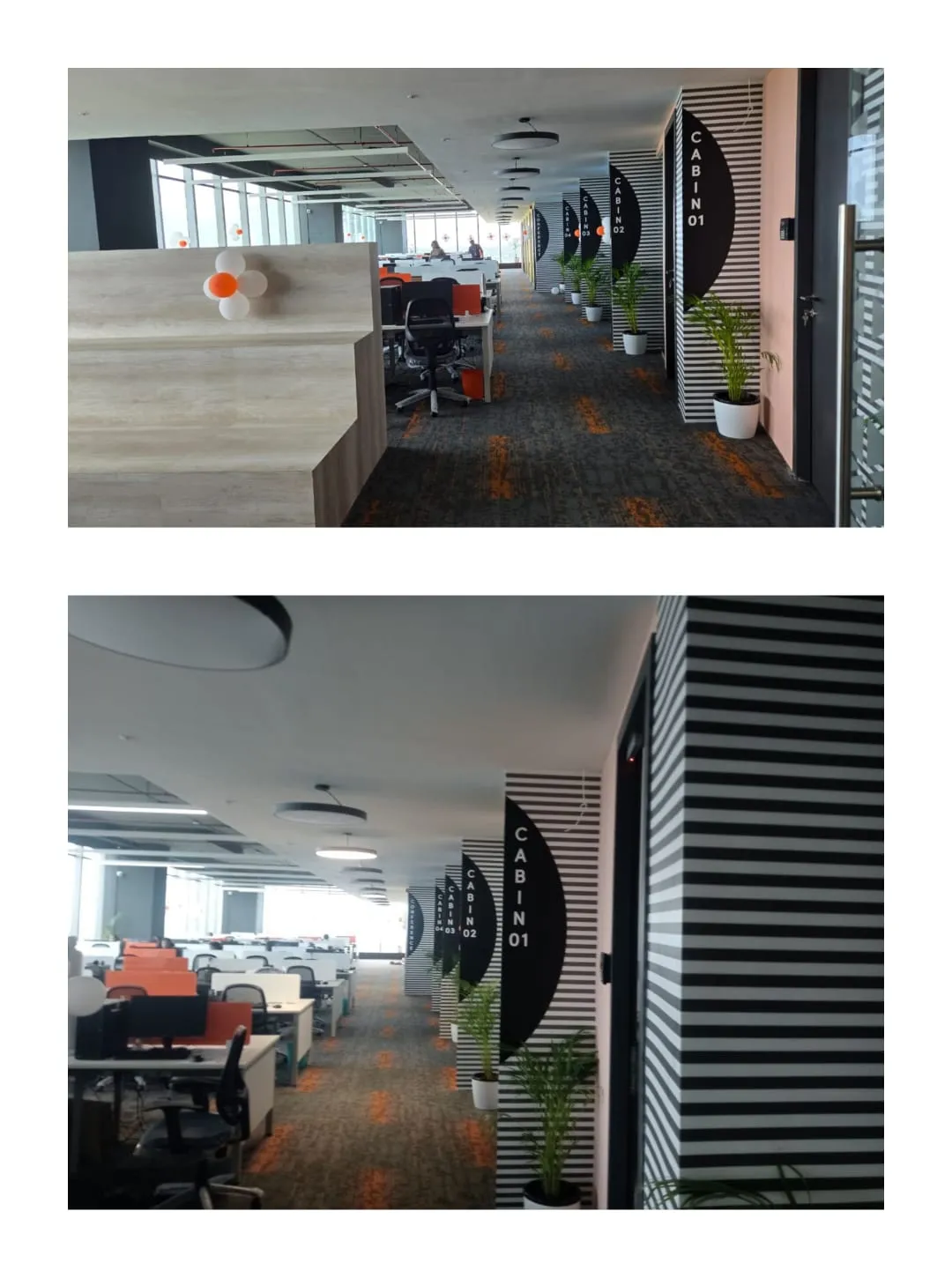 Modern Corporate Office Spaces with IT office at Deskanddecor