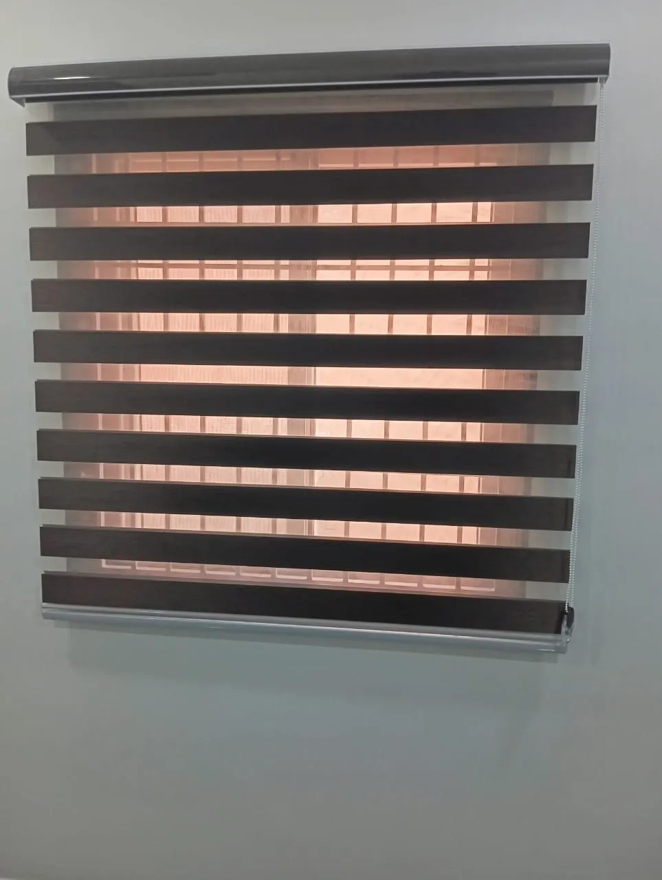Roller Blinds with Curtains & Drapes at Deskanddecor