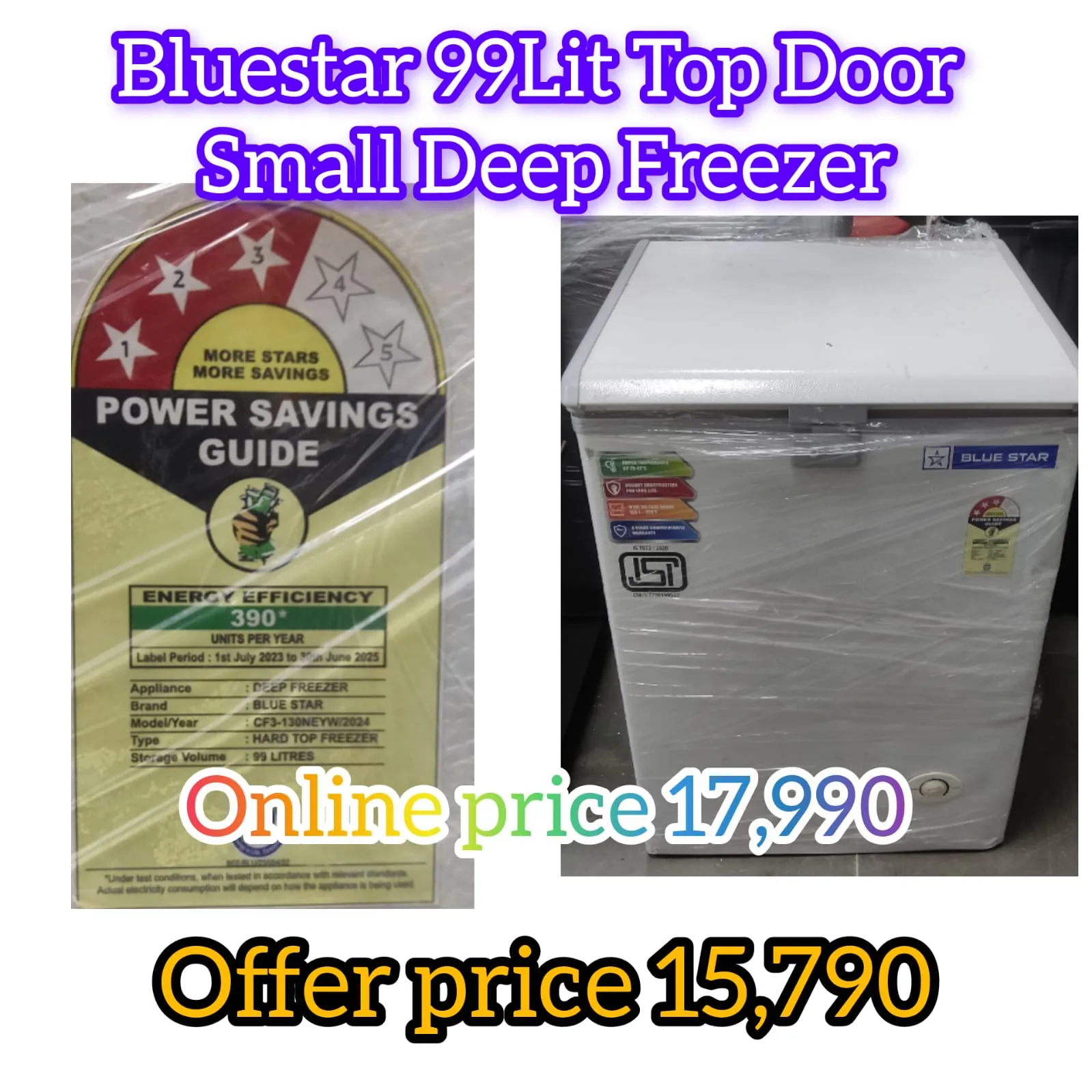 Small Deep Freezer with Freezers at Deskanddecor