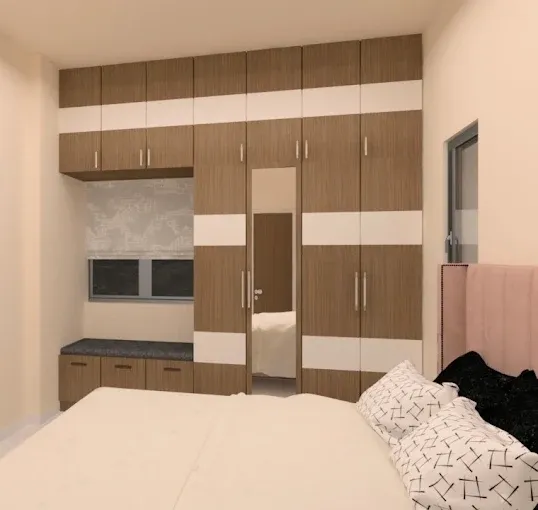 Contemporary Master Bedroom with Modern Bedroom at Deskanddecor