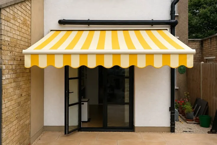 AWNINGS with Car Parking Shades & Tensile Structures at Deskanddecor