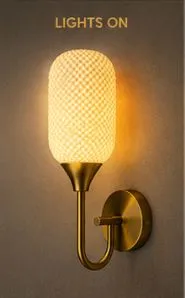 PRO 5635 with Bedside Wall Lights at Deskanddecor