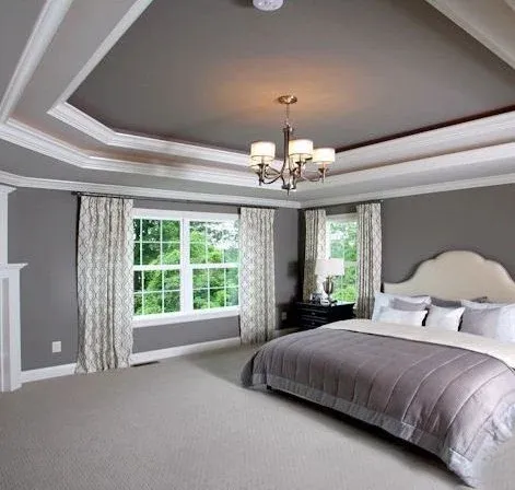 Contemporary Luxury Bedroom with Modern Bedroom at Deskanddecor