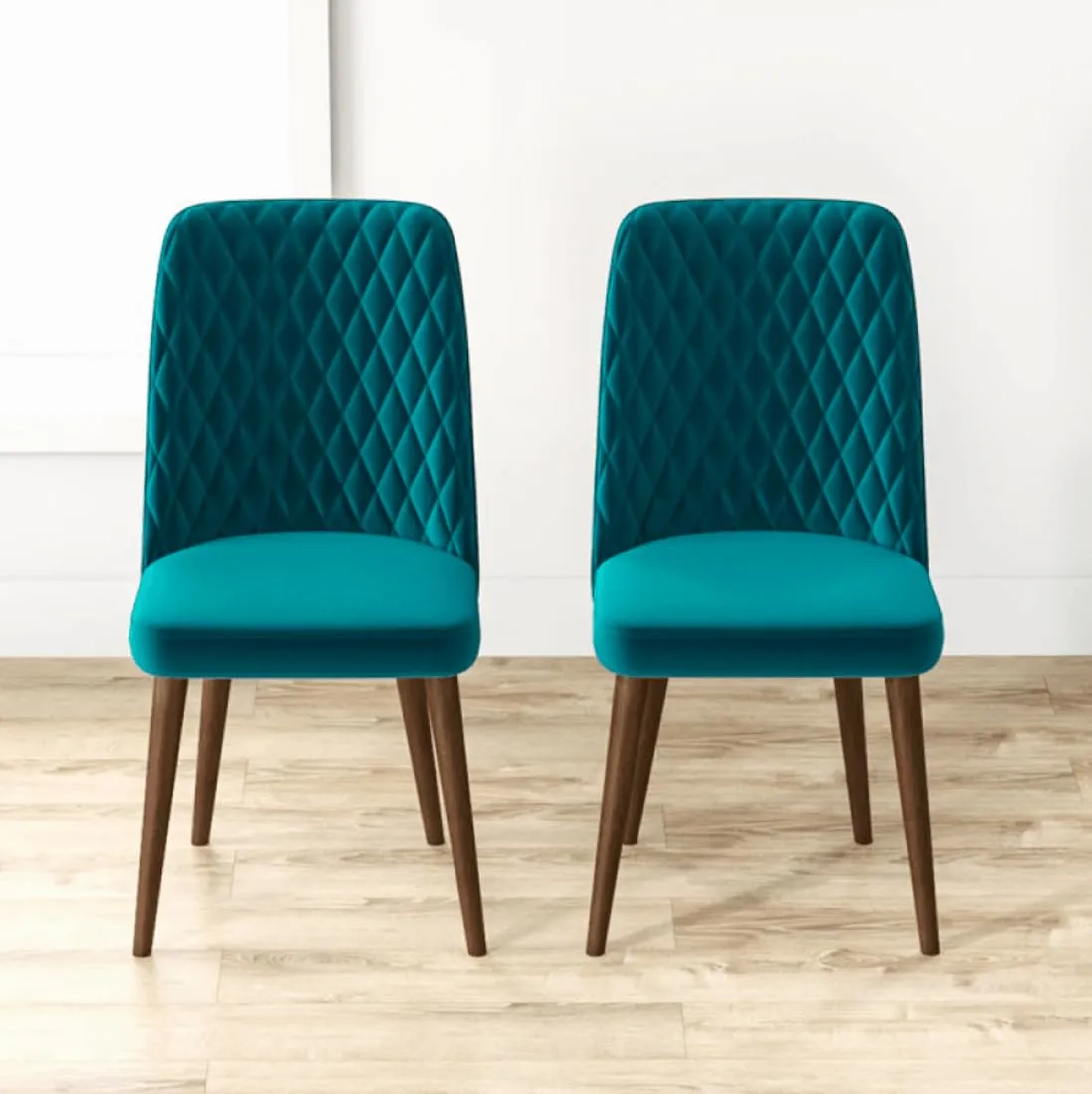 Zony Dining Chair (Set Of 2) For Living Room Bedroom Restuarant with Plastic Dining Chairs at Deskanddecor