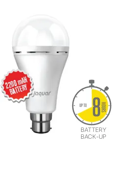 kriza EMERGENCY BULB with Up & Down Wall Lights at Deskanddecor
